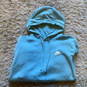 Light blue Nike hoodie